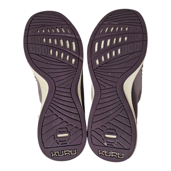 KURU Stride Sneakers Purple Textured Breathable Knit Mesh Slip On Size 11 - Picture 8 of 10